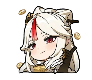 Sticker геншин ୨୧ @softsticks - 1