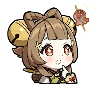 Sticker геншин ୨୧ @softsticks - 0