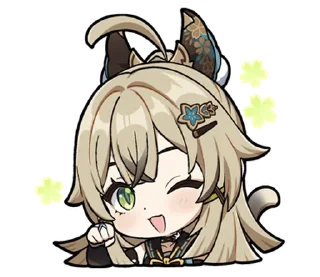 Sticker геншин ୨୧ @softsticks - 11