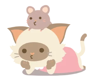 Стикер cat ♡ @softsticks - 10