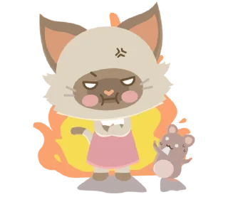 Стикер cat ♡ @softsticks - 0