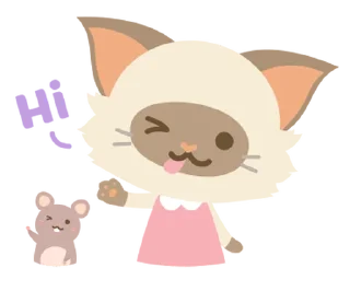 Стикер cat ♡ @softsticks - 9