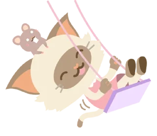 Стикер cat ♡ @softsticks - 2