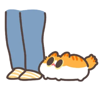 Sticker ૮ ˶ˆ꒳ˆ˵ ა ﹕ @mewsticks   ｡ ˚  ○ - 5