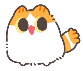 Sticker ૮ ˶ˆ꒳ˆ˵ ა ﹕ @mewsticks   ｡ ˚  ○ - 7