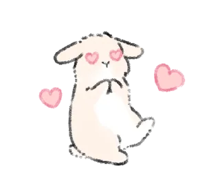 Sticker зайки ♡ @softsticks - 6