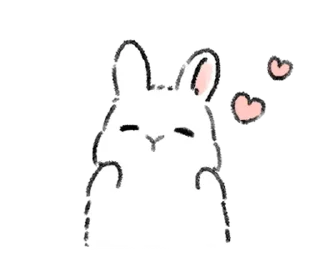 Sticker зайки ♡ @softsticks - 11