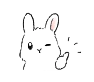 Sticker зайки ♡ @softsticks - 8