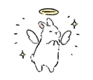 Sticker зайки ♡ @softsticks - 2