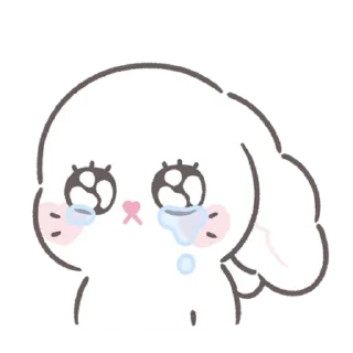 Sticker bunny ➝ @benti_stickers - 6