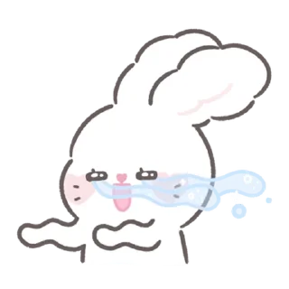 Sticker bunny ➝ @benti_stickers - 8