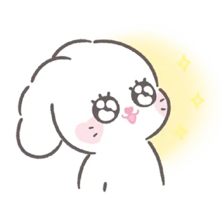 Sticker bunny ➝ @benti_stickers - 9