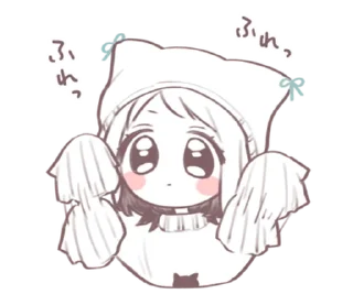 Sticker девчуша ♡ @softsticks - 4