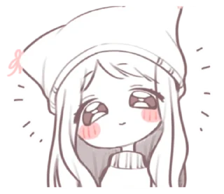 Sticker девчуша ♡ @softsticks - 9