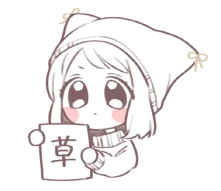 Sticker девчуша ♡ @softsticks - 10