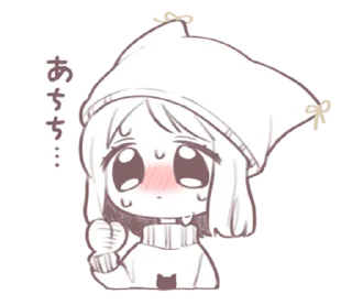 Sticker девчуша ♡ @softsticks - 2