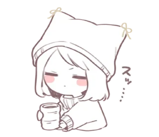 Sticker девчуша ♡ @softsticks - 11