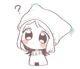 Sticker девчуша ♡ @softsticks - 6