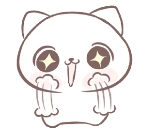 Стикер котеночек! ♡ @softsticks - 1