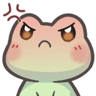 Sticker лягушечка ᰔ @softsticks - 1