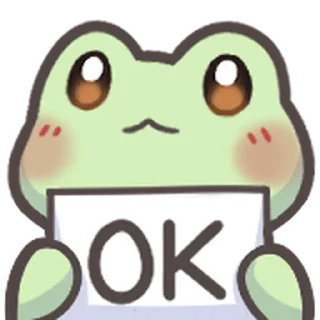 Sticker лягушечка ᰔ @softsticks - 0