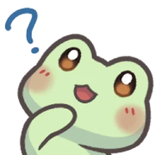 Sticker лягушечка ᰔ @softsticks - 5