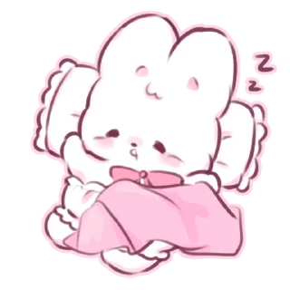 Стикер ♡ marshmallow @softsticks - 1