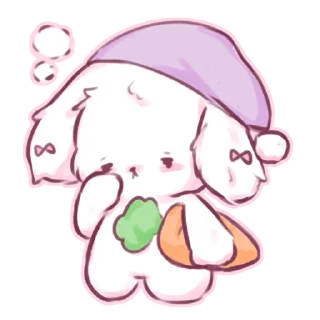 Стикер ♡ marshmallow @softsticks - 9