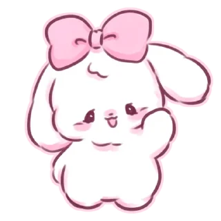 Стикер ♡ marshmallow @softsticks - 4