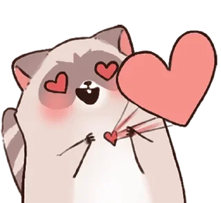 Стикер енотик ! @svalkablin 🐾 - 5