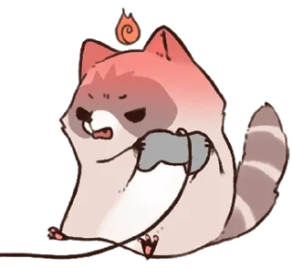 Стикер енотик ! @svalkablin 🐾 - 1