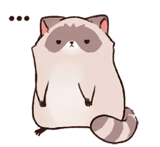 Стикер енотик ! @svalkablin 🐾 - 6