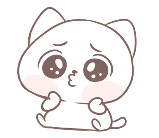 Sticker ꒰ ➤  ֗ котенш 2  ֗ ִ 💞 ♡  @nkplz ꒱ - 4