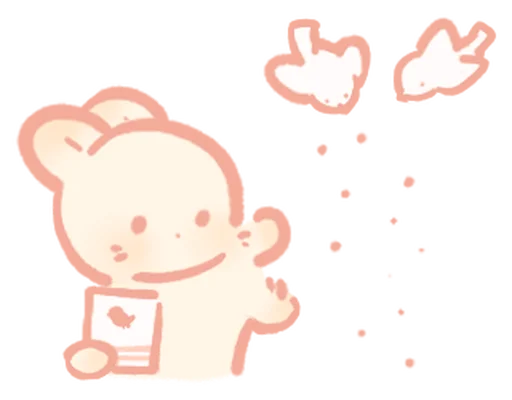 Sticker ꒰ ૮꒰ྀིゝ。∂ ྀི꒱ა꒱ ⭐️ @nkplz - 1