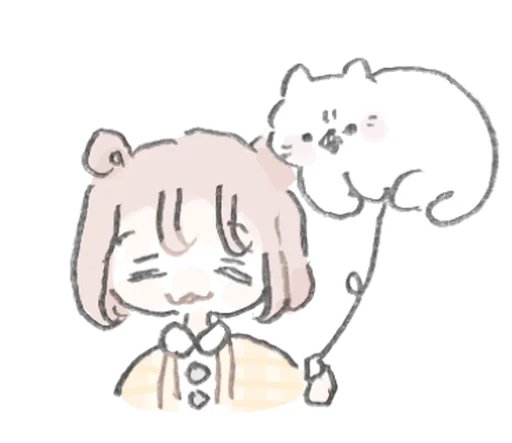 Стикер ૮꒰ ｡っ -｡꒱ఎ   ⃝@mewsticks ⊹  ◜ ♡  𝅭 - 2