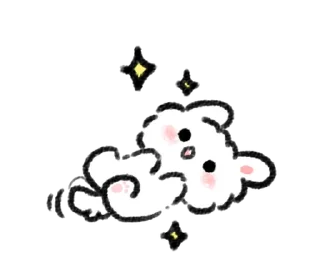 Sticker ꒰ ➤  𑁯 🌪️ ⌒ ♡ @nkplz ꒱ - 5