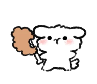 Sticker ꒰ ➤  𑁯 🌪️ ⌒ ♡ @nkplz ꒱ - 0