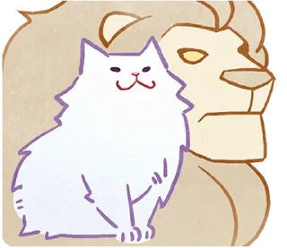 Sticker ⪩ ꒰ white kitten ꒱ ⪨ @svalkablin - 10