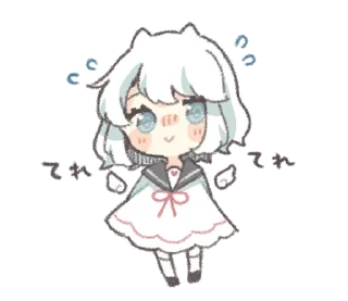 Стикер ૮꒰ ⸝⸝ ◞ ˬ ◟ ꒱ა ♡ @suncolor 🖇️ - 5