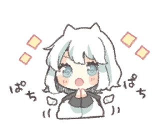 Стикер ૮꒰ ⸝⸝ ◞ ˬ ◟ ꒱ა ♡ @suncolor 🖇️ - 11