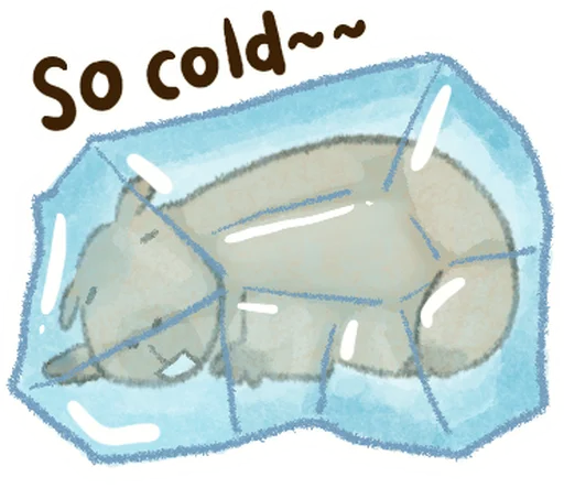 Sticker капибара 2 // 🪵 @svalkablin - 3