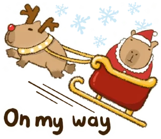 Sticker капибара 2 // 🪵 @svalkablin - 5