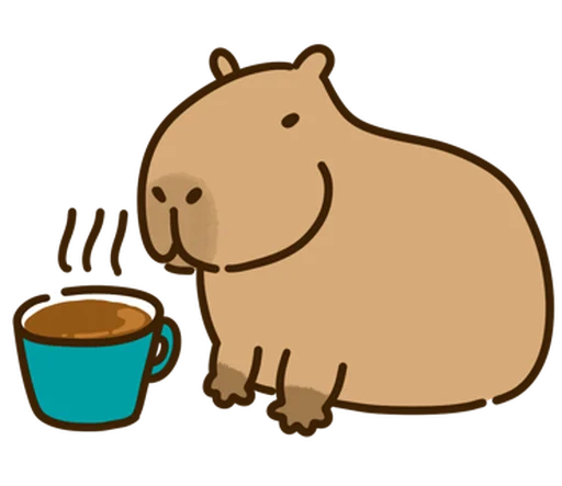 капибара // 🪵 @svalkablin - 