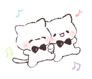 Стикер kitten’ ☁️ @drowndreams - 8