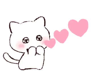 Стикер kitten’ ☁️ @drowndreams - 3