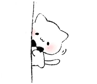 Стикер kitten’ ☁️ @drowndreams - 5