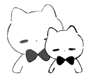 Стикер kitten’ ☁️ @drowndreams - 1