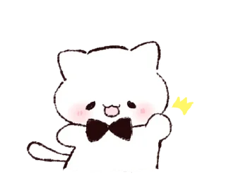 Стикер kitten’ ☁️ @drowndreams - 0