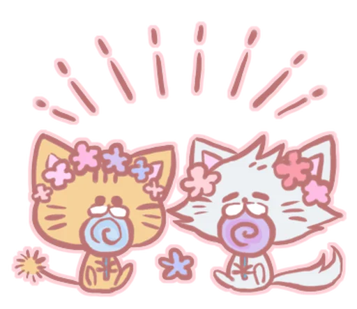 Стикер ૮꒰ ｡っ -｡꒱ఎ   ⃝@mewsticks ⊹  ◜ ♡  𝅭 - 10