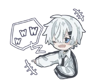 Стикер ૮꒰ ｡っ -｡꒱ఎ   ⃝@mewsticks ⊹  ◜ ♡  𝅭 - 11